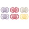 Picture of MAM Original Matte Baby Pacifiers, Binky for 6-16 Months, BPA-Free Silicone Nipple, Easy to Clean, Best for Breastfed Babies, Developed with Medical Experts, 6 Count Binkies