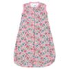 Picture of Hudson Baby Unisex Baby Cotton Long-Sleeve Wearable Sleeping Bag, Sack, Blanket, Pink Blue Pretty Floral, 0-3 Months