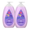 Picture of Johnson's Moisturizing Bedtime Baby Lotion with Coconut Oil & NaturalCalm Aromas to Help Relax Baby, Mild, Hypoallergenic & Paraben-, Phthalate- & Dye-Free, Twin Pack, 27.1 fl. oz, 2 Pack