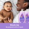 Picture of Johnson's Moisturizing Bedtime Baby Lotion with Coconut Oil & NaturalCalm Aromas to Help Relax Baby, Mild, Hypoallergenic & Paraben-, Phthalate- & Dye-Free, Twin Pack, 27.1 fl. oz, 2 Pack