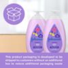 Picture of Johnson's Moisturizing Bedtime Baby Lotion with Coconut Oil & NaturalCalm Aromas to Help Relax Baby, Mild, Hypoallergenic & Paraben-, Phthalate- & Dye-Free, Twin Pack, 27.1 fl. oz, 2 Pack