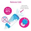 Picture of MAM 9oz Easy Start Anti-Colic Baby Bottles, Medium Flow, Breastfeeding-Like Silicone Nipple Bottle, Reduces Colic, Gas, & Reflux, Easy-to-Clean, BPA-Free, Colors May Vary