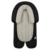 Picture of COOLBEBE Upgraded 2-in-1 Babybody Supports for Newborn Infant - Extra Soft Breathable Car Seat Insert Cushion Pad, Perfect for Carseat, Stroller, Swing, Bouncer Black
