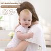 Picture of Yoofoss Muslin Burp Cloths for Baby 10 Pack 100% Cotton Baby Washcloths for Boys Girls Large 20''X10'' Super Soft and Absorbent White
