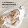 Picture of KeaBabies Baby Hooded Towel - Viscose Derived from Bamboo Baby Towel, Toddler Bath Towel, Infant Towels, Large Hooded Towel, Soft Baby Towels with Hood for Girls, Babies, Newborn Boys (Polar)