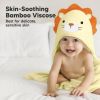 Picture of KeaBabies Baby Hooded Towel - Viscose Derived from Bamboo Baby Towel, Toddler Bath Towel, Infant Towels, Large Hooded Towel, Soft Baby Towels with Hood for Girls, Babies, Newborn Boys (Lion)