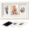Picture of Inkless Hand and Footprint Kit, Boy, Girl, Newborn Keepsake - No Mess Ink Pad for Baby Handprint, Clean Touch Dog Paw Print Kit, Personalized Baby Shower Gifts, First Mother's Day (Alpine White)