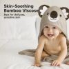Picture of KeaBabies Baby Hooded Towel - Viscose Derived from Bamboo Baby Towel, Toddler Bath Towel, Infant Towels, Large Hooded Towel, Soft Baby Towels with Hood for Girls, Babies, Newborn Boys (Koala)