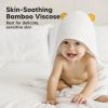 Picture of KeaBabies Hooded Baby Towel for Newborn - Viscose Derived from Bamboo Large Baby Bath Towels with Hood for Boys, Girls, Toddler, Extra Absorbent & Soft Newborn Bath Essentials (Bear)