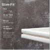 Picture of Roving Cove Slim-Fit Corner Edge Protector for Baby Proofing (Small 15ft Edge 4 Corners), Furniture Safety Bumper Guard, Soft NBR Rubber Foam, 3M Adhesive, Oyster White (Off White)