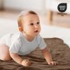Picture of Muslin Swaddle Blankets for Newborn, 3 Pack Breathable Soft Receiving Blanket, Large 38 x 40 inches Swaddle Wrap Burping Clothes Diapers, Essentials Infant Shower Items, Toddler Gift (Rainbow & Grid)