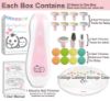 Picture of Baby Nail Trimmer 21 in 1, Usage Labeled Case & 13 Extra Replacement Tools, Royal Angels Baby Electric Nail File, Baby Nail Care, Nail Clipper Newborn Toddler Toes & Fingernails Nail Kit (Pink)