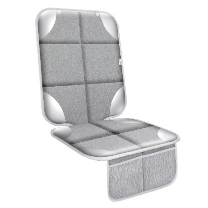 Picture of Meolsaek Car Seat Protector, 600d Fabric Waterproof Car Seat Cover with Non-Slip Backing, Under Baby Car Seat from Pressure Marks