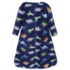Picture of Hudson Baby Unisex Baby Plush Sleeping Bag, Sack, Blanket, Long-Sleeve Dinosaurs, 6-12 Months