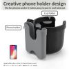 Picture of Accmor Stroller Cup Holder with Phone Holder, Bike Cup Holder, Universal Cup Holder for Uppababy Nuna Doona Strollers, 2-in-1 Cup Phone Holder for Stroller, Bike, Wheelchair, Walker, Scooter