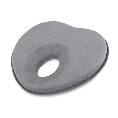 Picture of Baby Pillow for Newborn Infant(0-12months),Flat Head Prevention 3D Memory Foam Can Support Head & Neck Pillow,Head Shaping Pillow,Heart Shaped