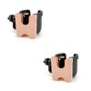 Picture of Accmor Stroller Cup Holder with Phone Holder, Bike Cup Holder, Universal Cup Holder for Uppababy Nuna Doona Strollers, 2-in-1 Cup Phone Holder for Stroller, Bike, Wheelchair, Walker, Scooter