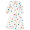 Picture of Hudson Baby Unisex Baby Cotton Long-Sleeve Wearable Sleeping Bag, Sack, Blanket, Happy Planets, 0-3 Months