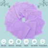 Picture of Cute Castle 12 Pack Muslin Burp Cloths for Baby - Ultra-Soft 100% Cotton Baby Washcloths - Large 20'' by 10'' Super Absorbent Milk Spit Up Rags - Burpy Cloths for Unisex, Boy, Girl - Purple