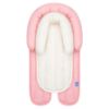 Picture of COOLBEBE Upgraded 2-in-1 Babybody Supports for Newborn Infant - Extra Soft Breathable Car Seat Insert Cushion Pad, Perfect for Carseat, Stroller, Swing, Bouncer, Pink