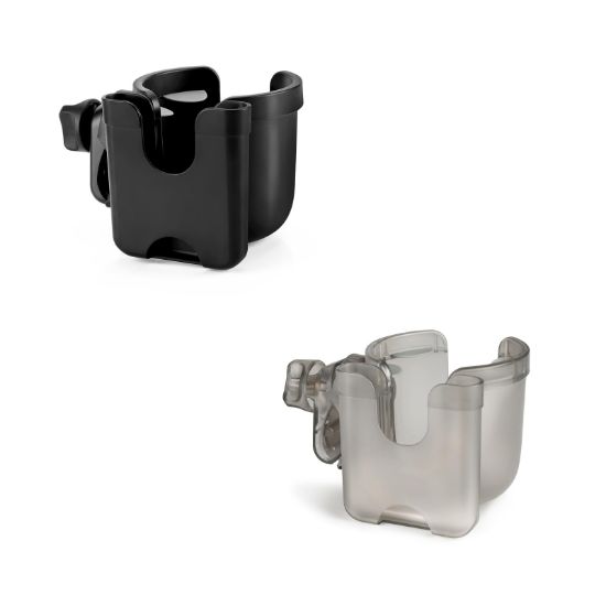 Picture of Accmor Stroller Cup Holder with Phone Holder, Bike Cup Holder, Universal Cup Holder for Uppababy Nuna Doona Strollers, 2-in-1 Cup Phone Holder for Stroller, Bike, Wheelchair, Walker, Scooter