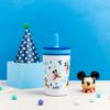 Picture of Zak Designs Disney Kelso Toddler Cups For Travel or At Home, 12oz Vacuum Insulated Stainless Steel Sippy Cup With Leak-Proof Design is Perfect For Kids (Mickey Mouse)