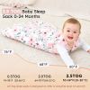 Picture of Yoofoss Baby Sleep Sack 6-12 Months, TOG 2.5 Baby Wearable Blanket with 2-Way Zipper, 100% Cotton Fabric Winter Newborn Sleeping Sack, Warm Soft Comfy(Medium)