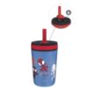 Picture of Zak Designs Marvel Spider-Man Kelso Toddler Cups For Travel or At Home, 12oz Vacuum Insulated Stainless Steel Sippy Cup With Leak-Proof Design is Perfect For Kids (Spidey and His Amazing Friends)