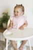 Picture of Tiny Twinkle Mess-Proof Baby Bib - Waterproof Bib for Baby Girl or Boy- Machine Washable - Adjustable Closure - PVC, BPA, & Phthalate Free - Great for Travel - Baby Food Bibs (3 Pack,Blue Floral)