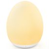 Picture of MediAcous Night Light for Kids, Egg Light for Nursery, 7 Colors Changing & Stepless Dimming, Soft Silicone Touch Night Lamp with 1 Hour Timer, Rechargeable Nursery Night for Breastfeeding