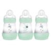 Picture of MAM 5oz Easy Start Anti-Colic Baby Bottles, Slow Flow, Breastfeeding-Like Silicone Nipple Bottle, Reduces Colic, Gas, & Reflux, Easy-to-Clean, BPA-Free, Vented Baby Bottles for Newborns, 0-3 Months