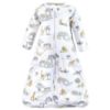 Picture of Hudson Baby Unisex Baby Cotton Wearable Sleeping Bag, Sack, Blanket, Neutral Safari World Long Sleeve, 18-24 Months