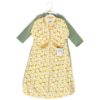Picture of Hudson Baby Unisex Baby Cotton Wearable Sleeping Bag, Sack, Blanket, Sage Floral Long Sleeve, 18-24 Months
