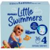 Picture of Huggies Little Swimmers Disposable Swim Diapers, Size 4 (24-34 lbs), 36 Ct (2 packs of 18), Packaging May Vary