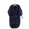 Picture of Hudson Baby Unisex Baby Cotton Long-Sleeve Wearable Sleeping Bag, Sack, Blanket, Metallic Stars, 3-9 Months