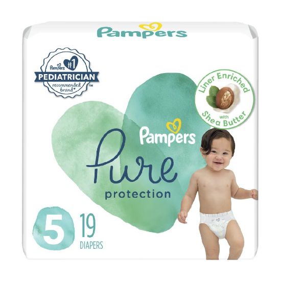 Picture of pampers Pure Protection Diaper Size 5 19 ct Old