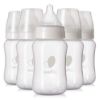 Picture of Evenflo Feeding Premium Proflo Venting Balance Plus Wide Neck Baby, Newborn and Infant Bottles - Helps Reduce Colic - 9 Ounce (Pack of 6)