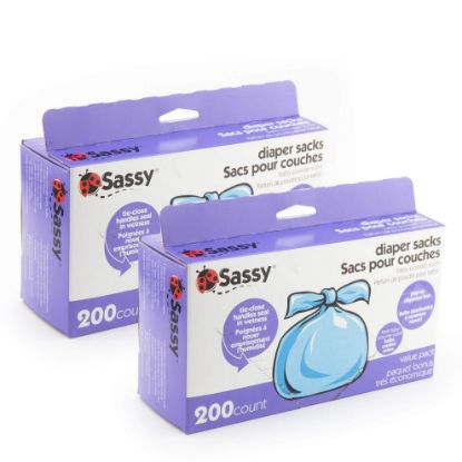 Picture of Sassy Disposable Diaper Sacks, 400 Count (Pack of 2)