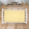 Picture of 2-Pack Crib Sheets for Boys,Girls - Viscose Derived from Bamboo Fitted Crib Sheet, Organic Baby Crib Sheets, Crib Mattress Sheet, Toddler Bed Sheets, Baby Sheets for Crib Fitted Sheets (Sunshine)