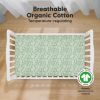 Picture of KeaBabies 2-Pack Organic Crib Sheets for Boys, Girls - Fitted Crib Mattress Sheet Neutral, Breathable Jersey Cotton Cover for Baby Bed, Toddler Mattress, Soft & Cute Prints (DinoDood)