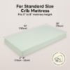 Picture of KeaBabies 2-Pack Organic Crib Sheets for Boys, Girls - 52x28 Fitted Crib Mattress Sheet Neutral, Breathable Jersey Cotton Cover for Baby Bed, Toddler Mattress, Soft & Cute Prints (Wildflowers)