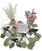 Picture of Personalized Ribbons for Bridal Shower Wedding Party Favors or Baby Showers - Custom Made Cut Ribbon Name 50 100 Optional Assembled Bows Safety Pins
