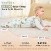 Picture of Yoofoss Baby Sleep Sack 12-18 Months, TOG 2.5 Baby Wearable Blanket with 2-Way Zipper, 100% Cotton Fabric Winter Newborn Sleeping sack, Warm Soft Comfy(Large)