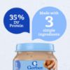 Picture of Gerber Stage 2, Chicken and Gravy Jar, Baby Food, Mealtime Poultry Puree, 10-Pack