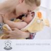 Picture of TBEZY Baby Hooded Towel with Unique Animal Design Ultra Soft Thick Cotton Bath Towel for Newborn (Chick)