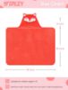 Picture of TBEZY Baby Hooded Towel with Unique Animal Design Ultra Soft Thick Cotton Bath Towel for Newborn (Fox)