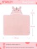 Picture of TBEZY Baby Hooded Towel with Unique Animal Design Ultra Soft Thick Cotton Bath Towel for Newborn (Unicorn)