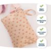 Picture of Tiny Twinkle Mess-proof Waterproof Wet Dry Bag | 2 Pack Reusable for Swimsuits, Gym & Baby Clothes | Leakproof Wet Clothes Bag, Beach Travel Essentials (Sage, Charcoal)