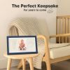 Picture of Baby Hand and Footprint Kit - Baby Footprint Kit, Newborn Keepsake Frame, Baby Handprint Kit, Personalized Baby Gifts, Nursery Decor, Baby Shower Gifts for Girls Boys(Midnight Blue)