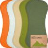 Picture of Organic Burp Cloths for Baby Boys and Girls - 5-Pack Super Absorbent Burping Cloth, Burp Clothes, Soft & Plush, Newborn Milk Spit Up Rags, Burpy Cloth Bib for Unisex, Burping Rags (Palms)